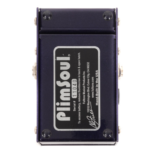 Used Fulltone Plim Soul Overdrive Pedal