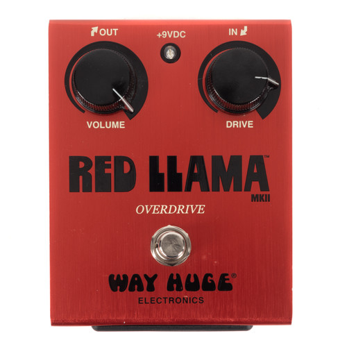 Used Way Huge Red Llama Overdrive Pedal