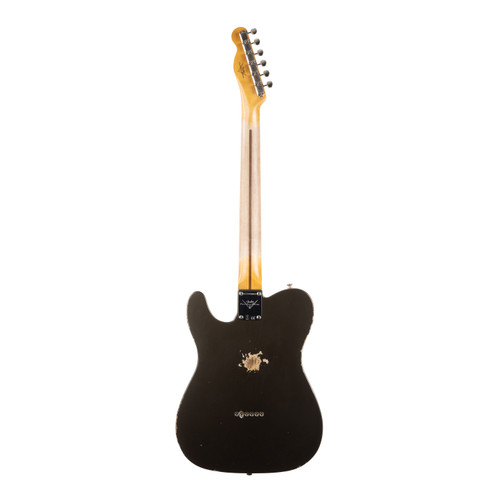 Fender Custom Shop 1956 Esquire Relic with Closet Classic Hardware - Super Aged Charcoal Frost Metallic