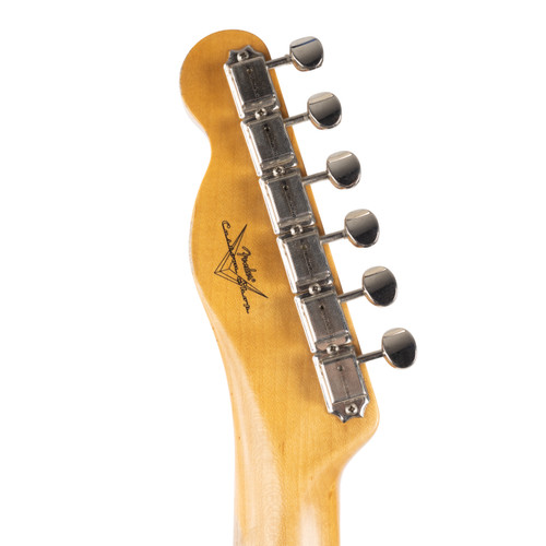 Fender Custom Shop 1956 Esquire Relic with Closet Classic Hardware - Super Aged Charcoal Frost Metallic