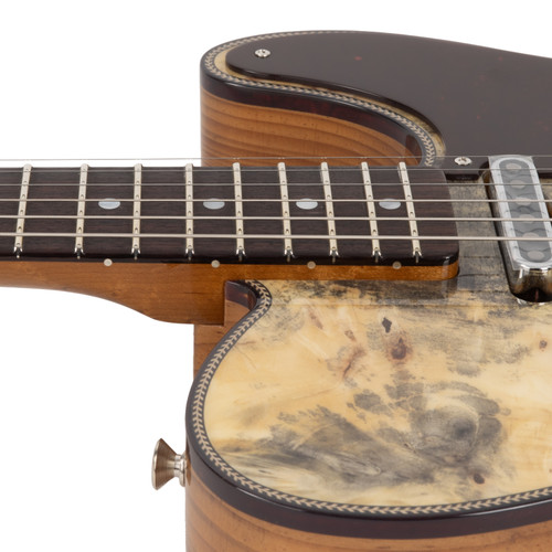 Used Fender Custom Shop Artisan Buckeye Double Esquire NOS - Aged Natural