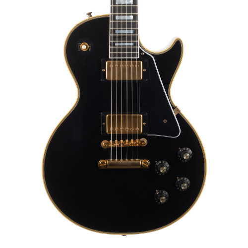 Used Gibson Custom 1968 Les Paul Custom Reissue Ultra Light Aged - Ebony