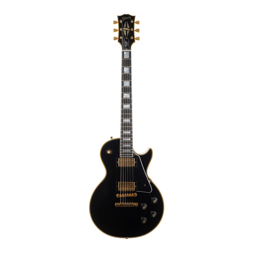 Used Gibson Custom 1968 Les Paul Custom Reissue Ultra Light Aged - Ebony