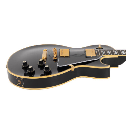 Used Gibson Custom 1968 Les Paul Custom Reissue Ultra Light Aged - Ebony
