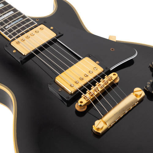 Used Gibson Custom 1968 Les Paul Custom Reissue Ultra Light Aged - Ebony