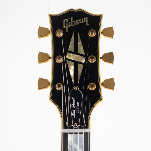 Used Gibson Custom 1968 Les Paul Custom Reissue Ultra Light Aged - Ebony
