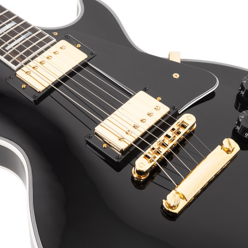 Gibson Custom Les Paul Custom Long Scale - Ebony