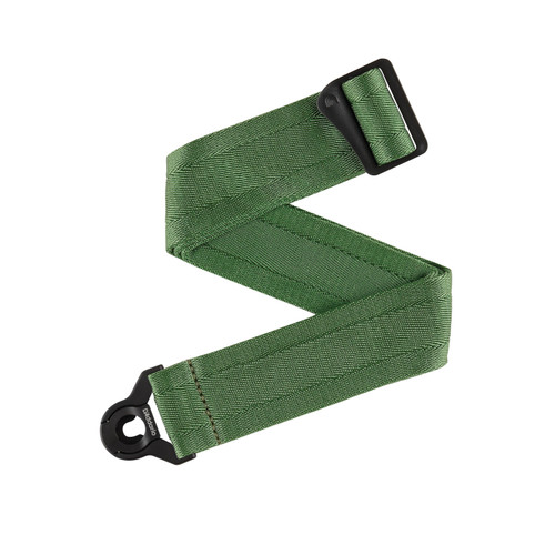 D'Addario Auto Lock Guitar Strap - Verdant Green