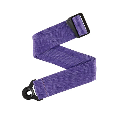 D'Addario Auto Lock Guitar Strap - Deep Violet