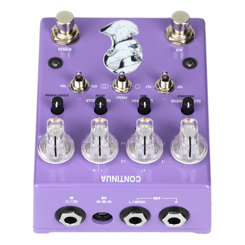 AC Noises Continua Stereo Dynamic Sampler Multi-Effect Pedal