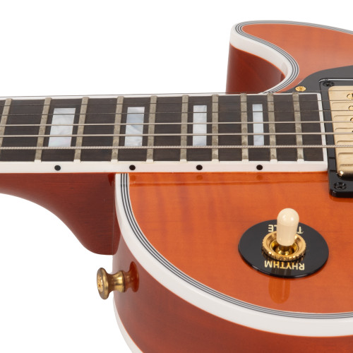 Used Gibson Custom Les Paul Custom - Translucent Orange