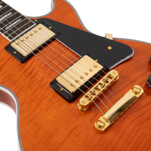Used Gibson Custom Les Paul Custom - Translucent Orange