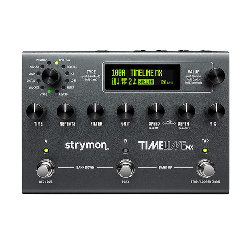 Strymon TimeLine MX Multi-Delay Workstation Delay Pedal
