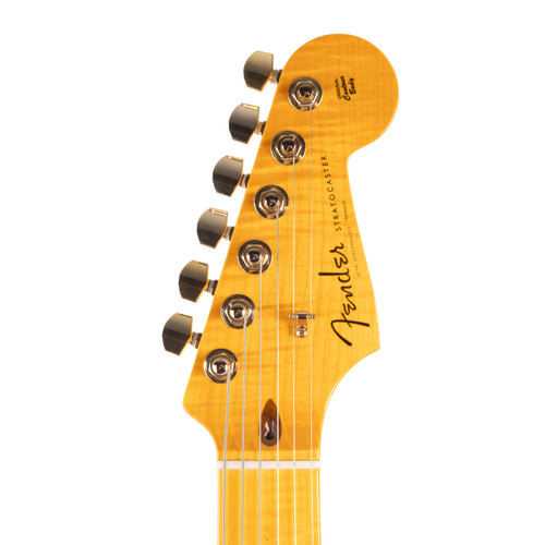 Fender Custom Shop Limited Edition Custom Deluxe Stratocaster - Crimson Red Transparent