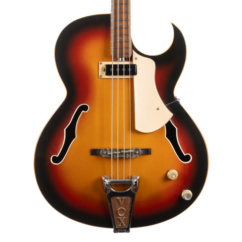 Vintage Vox Saturn IV Bass Sunburst 1960s