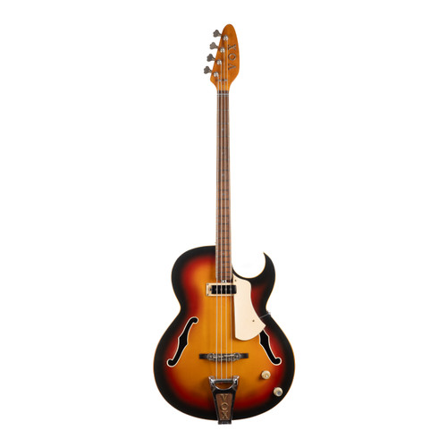 Vintage Vox Saturn IV Bass Sunburst 1960s