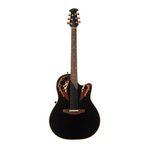 Vintage Ovation 1768 Elite Black 1990