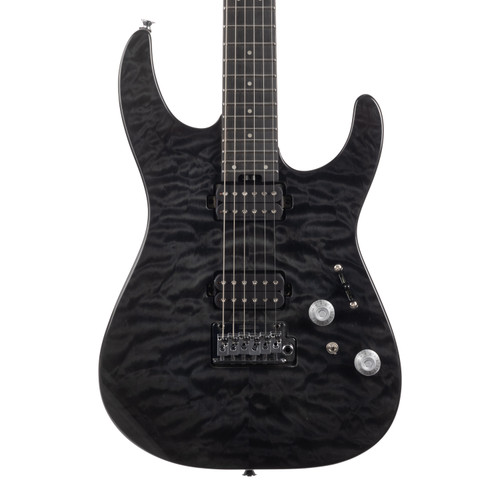 Charvel Pro-Mod Plus DK24 HH 2PT EB QM - Midnight Ocean