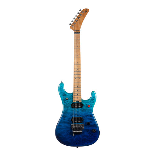 Used EVH 5150 Series Deluxe Quilted Maple Top Baked Maple - Pacific Drift