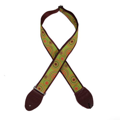 Souldier "Crop Circles" Green Pattern 2" Guitar Strap