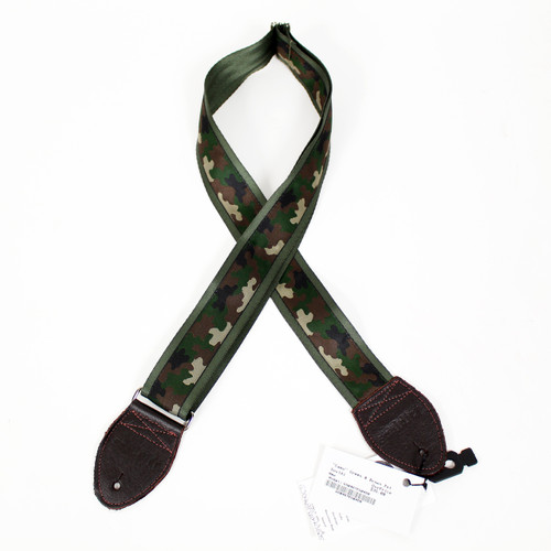 Souldier "Camo" Green & Brown Pattern 2" Guitar Strap