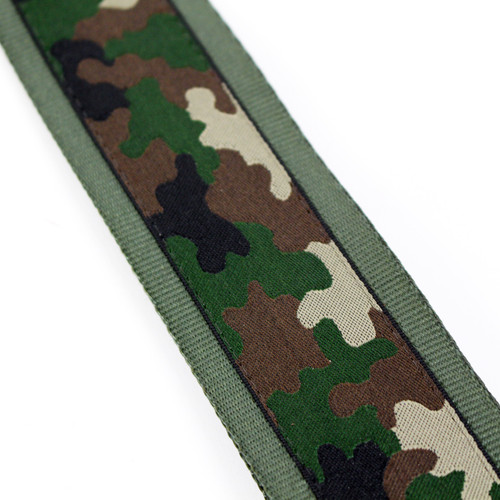 Souldier "Camo" Green & Brown Pattern 2" Guitar Strap