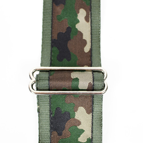Souldier "Camo" Green & Brown Pattern 2" Guitar Strap