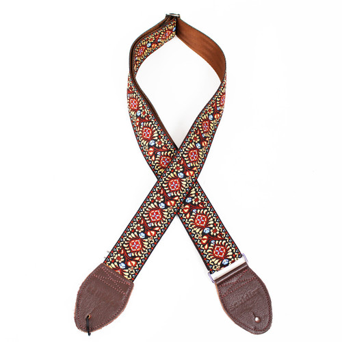 Souldier "Hendrix" Tobacco Pattern 2" Guitar Strap