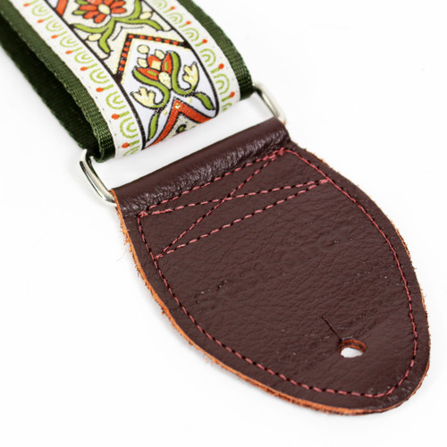 Souldier "Zelda" Red & Green Pattern 2" Guitar Strap