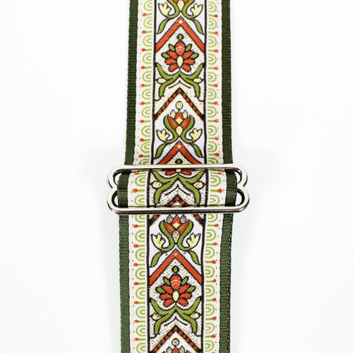 Souldier "Zelda" Red & Green Pattern 2" Guitar Strap