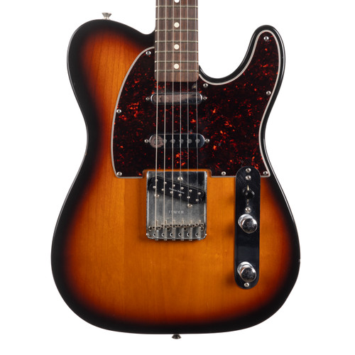 Used Fender Deluxe Nashville Telecaster Sunburst 1998