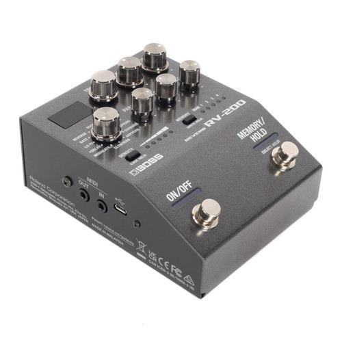 Used Boss RV-200 Reverb Pedal