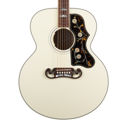 Used Gibson SJ-200 Standard Acoustic-Electric - Classic White