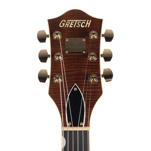 Used Gretsch Broadkaster Jr. LX Figured Center Block with Bigsby - Caramel Dawn