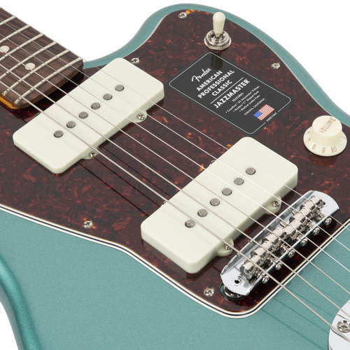 Used Fender American Professional Classic Jazzmaster - Faded Sherwood Green Metallic