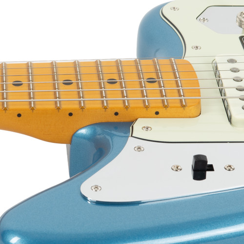 Used Fender American Professional Classic Jaguar - Faded Lake Placid Blue