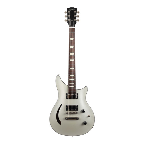 Used Gibson Custom DC Standard Semi-Hollow Silver 2017