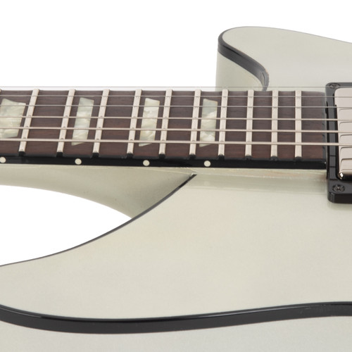 Used Gibson Custom DC Standard Semi-Hollow Silver 2017