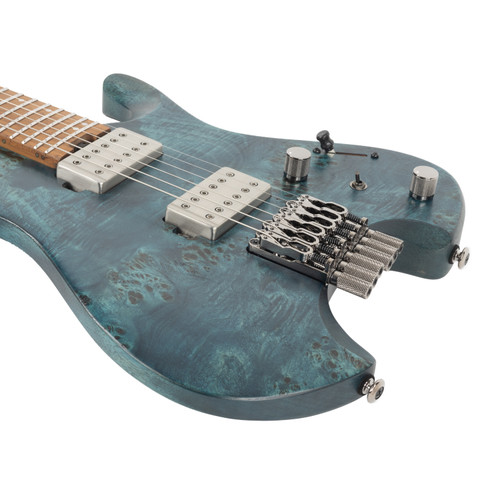 Used Ibanez Q52PB Electric Guitar - Cosmic Blue Low Gloss