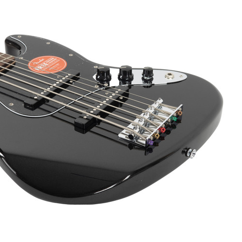 Used Squier Affinity Series Jazz Bass VI Laurel - Black Metallic