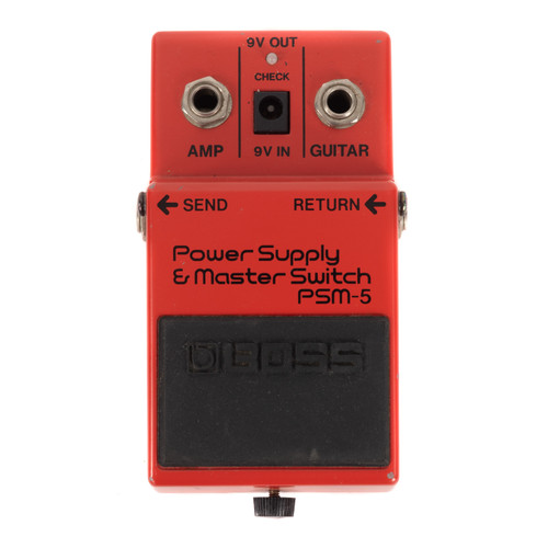 Used Boss PSM-5 Power Supply and Master Switch Switching Pedal