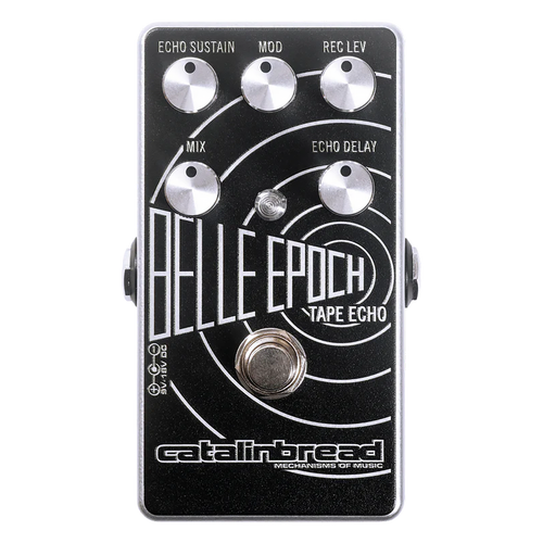 Used Catalinbread Belle Epoch Tape Echo Delay Pedal - Black and Silver