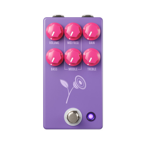 Used JHS Violet Lari Basilio Signature Distortion Pedal - Purple