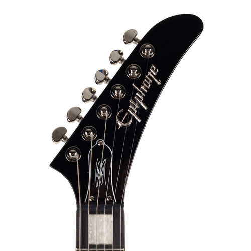 Epiphone Lzzy Hale Explorer Custom - Black Diamond Holographic Sparkle