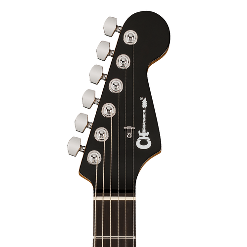 Charvel Pro-Mod Plus Dinky DK24 HSS 2PT EB QM - Amber Tiger Eye