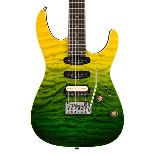Charvel Pro-Mod Plus Dinky DK24 HSS 2PT EB QM - Zombie Fade