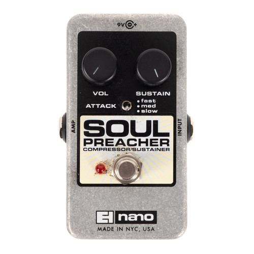 Used Electro Harmonix Soul Preacher Nano Compressor Pedal