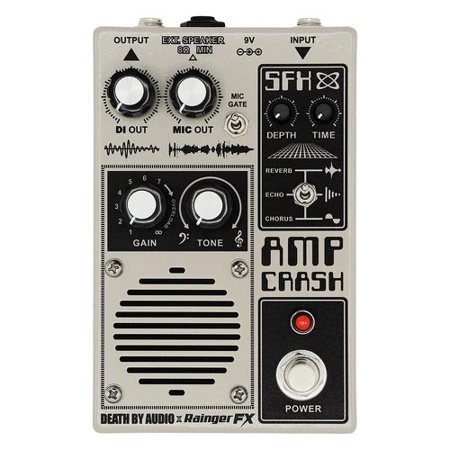 Death By Audio x Rainger FX Amp Crash Multi-Effects Pedal