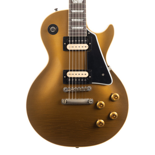 Gibson Custom 1957 Les Paul Standard Light Aged - Goldtop Darkback