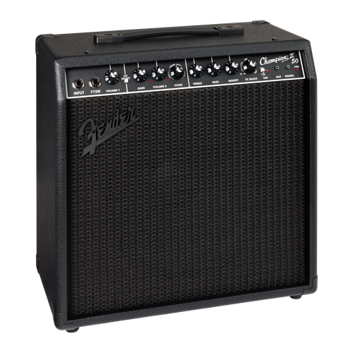 Fender Champion II 50W 1x12 Guitar Combo Amp - Blackout